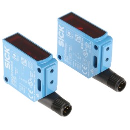 1 pcs - Sick Through Beam Photoelectric Sensor, Block Sensor, 0 - 20 m Detection Range IO-LINK