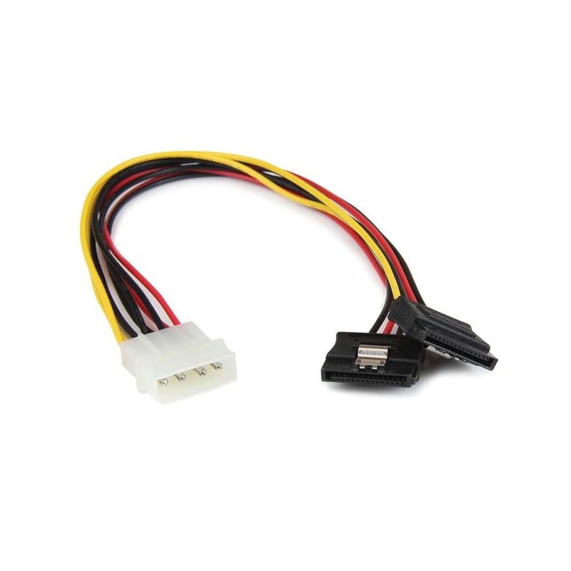 1 pcs - StarTech.com Male LP4 to Female SATA Power Cable, 12in