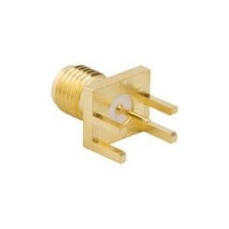 1 pcs : 132255-11 - RF Connectors / Coaxial Connectors SMA JK .085in PCB 50 Ohm RND Post CTC