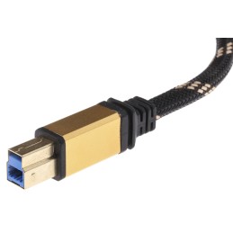 1 pcs - Roline USB 3.0 Cable, Male USB A to Male USB B Cable, 1.8m