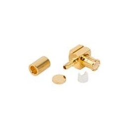 1 pcs : 252135 - RF Connectors / Coaxial Connectors MCX RIGHT ANGLE PLUG PLUG 178/196U GOLD