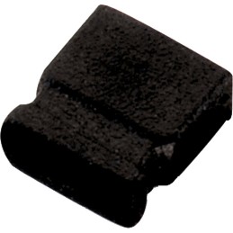 10 pcs - Wurth Elektronik, WR-PHD Jumper Female Straight Black Jumper 1 Way 1 Row 1.27mm Pitch