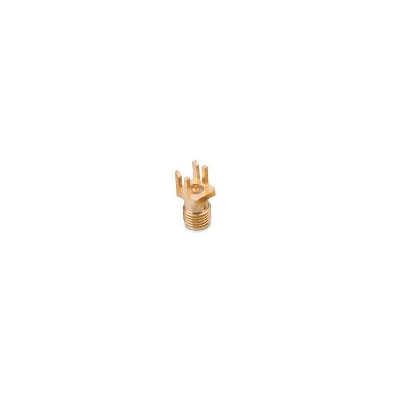 1 pcs : 60312202114513 - RF Connectors / Coaxial Connectors WR-SMA 1.6mm PCB FLAT TAB 6.35SQ FLNG