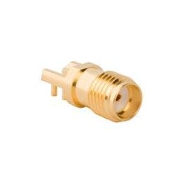 1 pcs : 901-10510-3 - RF Connectors / Coaxial Connectors SMA ST End Launch JK High Freq .010 Pin