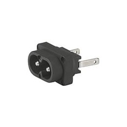 1 pcs : 6160.0010 - AC Power Entry Modules 2572 APPLIANCE INLET 2.5A 70C