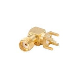 1 pcs : 32K201-400L5 - RF Connectors / Coaxial Connectors SMA Right Angle Jack PCB