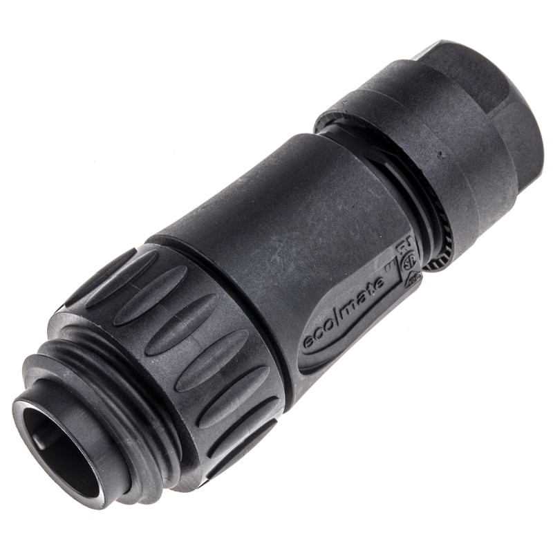 1 pcs - Amphenol Circular Connector, 7 Contacts, Cable Mount, Plug, Male, IP65, IP67, Ecomate Series