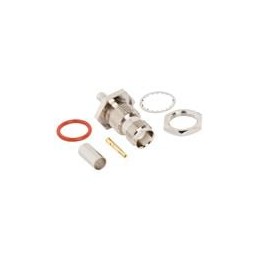 1 pcs : 122479 - RF Connectors / Coaxial Connectors TNC BLKHD CRIMP JACK 223/142-50 OHM TF