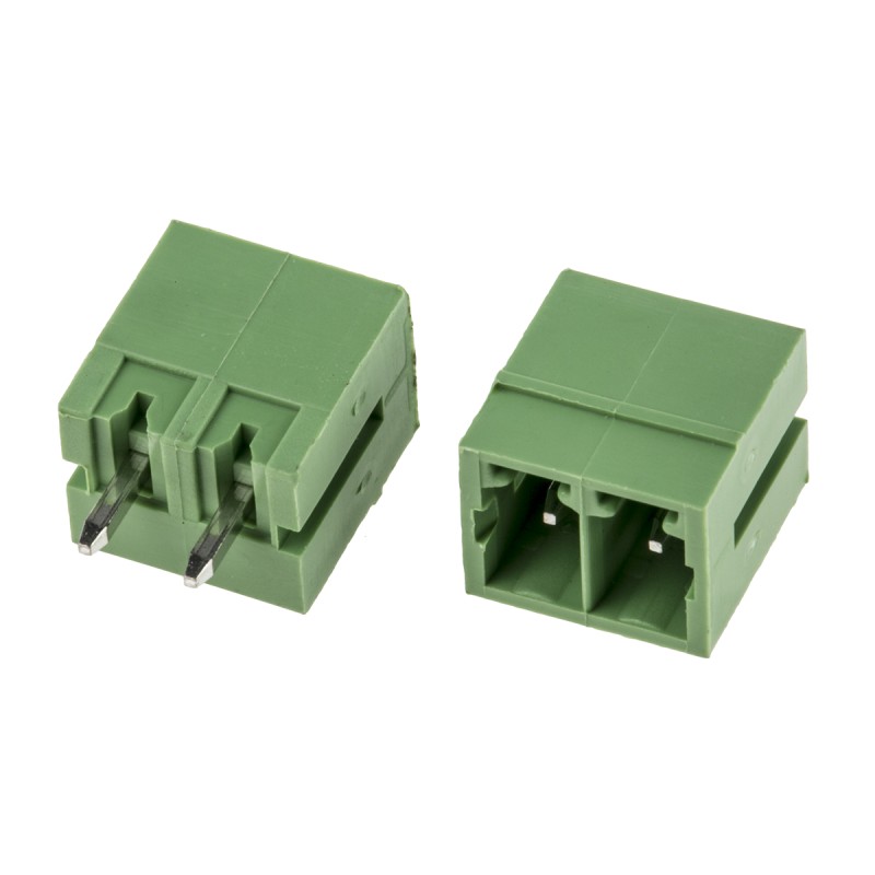 10 pcs - RS PRO 3.81mm Pitch 2 Way Pluggable Terminal Block, Header, Through Hole, Solder Termination