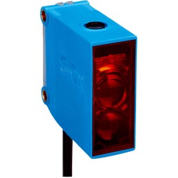 1 pcs - Sick Retroreflective Photoelectric Sensor, Block Sensor, 12 m Detection Range