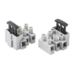10 pcs - RS PRO Fused Terminal Block, 3-Way, 6.3A, Screw Termination