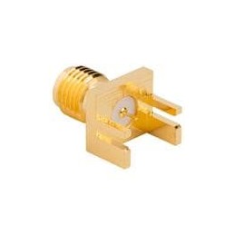 1 pcs : 132430 - RF Connectors / Coaxial Connectors SMA ENDLNCH RCP FLATTAB .047PC