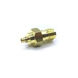 1 pcs : ADP-SMAF-MMCXM - RF Adapters - Between Series Adapter SMA Female to MMCX Male