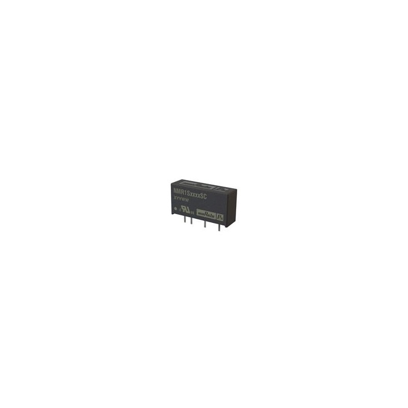1 pcs : NMR1S0505SC - Isolated DC/DC Converters - Through Hole DC/DC 1W TH 5-5V SIP