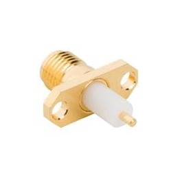 1 pcs : 132147-29 - RF Connectors / Coaxial Connectors SMA 2H Panel Mount Receptacle