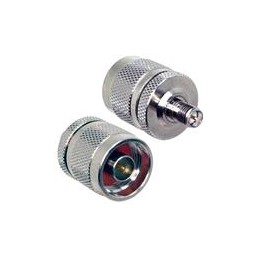 1 pcs : ADP-RPSF-NM - RF Adapters - Between Series RP-SMA Jack to N Plug Adapter
