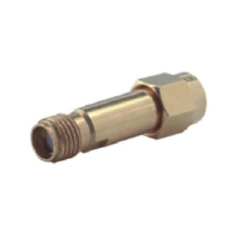 15 pcs - Huber+Suhner Straight 50Ω RF Adapter SMA Plug to SMA Socket 26.5GHz