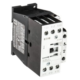 1 pcs - Eaton Contactor, 24 V dc Coil, 3-Pole, 32 A, 15 kW, 3NO, 400 V ac
