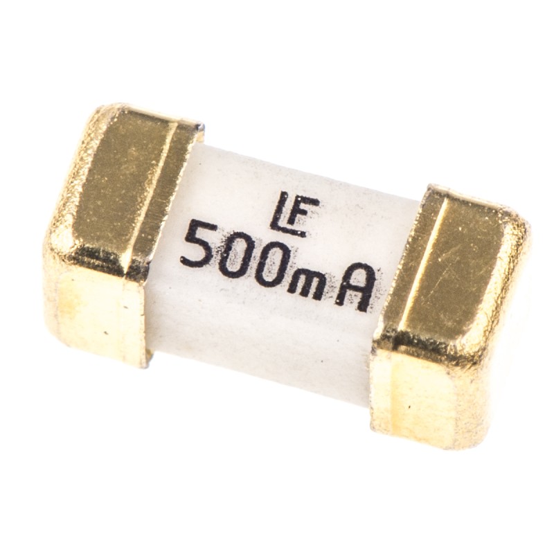 10 pcs - LittelfuseSMD Non Resettable Fuse 500mA, 125V ac/dc