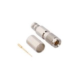 1 pcs : 282137-75 - RF Connectors / Coaxial Connectors 75 Ohm 1.0/2.3 DIN P Belden 1694A Cable
