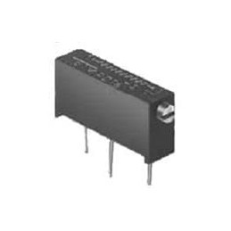 1 pcs : 3009P-1-500LF - Trimmer Resistors - Through Hole 50 OHMS 10% 3/4inchS rectangular