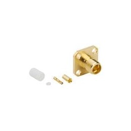 1 pcs : 132252 - RF Connectors / Coaxial Connectors SMA Panel Mount Jack