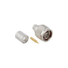 1 pcs : 172166 - RF Connectors / Coaxial Connectors N ST CRIMP PLUG RG 214
