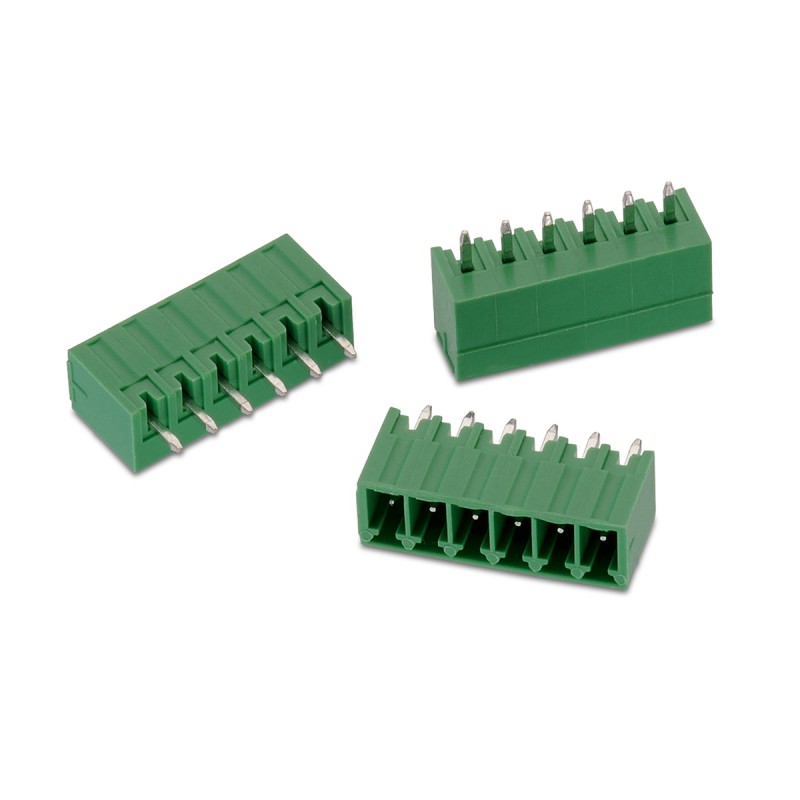 10 pcs - Wurth Elektronik 3.5mm Pitch 7 Way Pluggable Terminal Block, Header, PCB Mount, Solder Termination