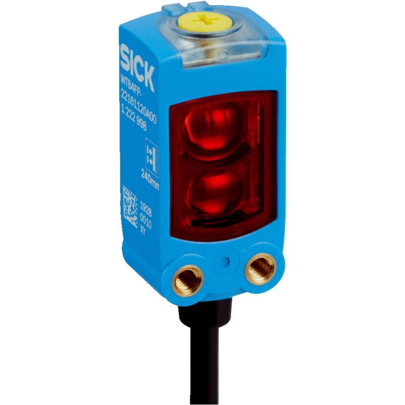 1 pcs - Sick Background Suppression Photoelectric Sensor, Block Sensor, 7 - 120 mm Detection Range IO-LINK