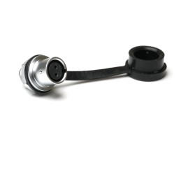 1 pcs - RS PRO Circular Connector, 2 Contacts, Panel Mount, Socket, Female, IP67