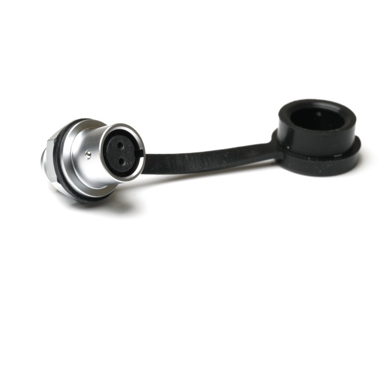 1 pcs - RS PRO Circular Connector, 2 Contacts, Panel Mount, Socket, Female, IP67