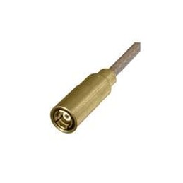 1 pcs : 131-3693-001 - RF Connectors / Coaxial Connectors STRT PLG .086' GLD