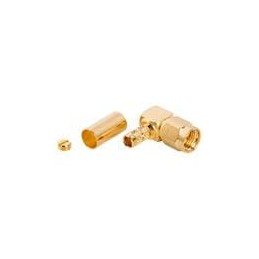 1 pcs : 901-9874 - RF Connectors / Coaxial Connectors R/A PLG 141/400 GLD