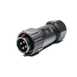 1 pcs - RS PRO Circular Connector, 4 Contacts, Cable Mount, Plug, Male, IP67