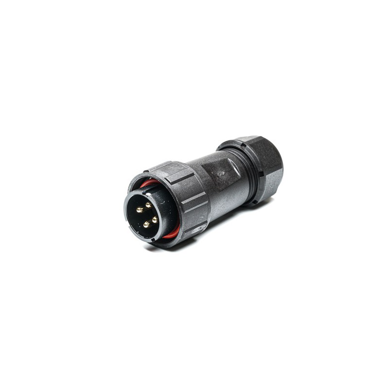 1 pcs - RS PRO Circular Connector, 4 Contacts, Cable Mount, Plug, Male, IP67