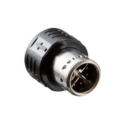 1 pcs - Amphenol Circular Connector, 8 Contacts, Cable Mount, Plug, Male, IP67, M Series