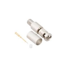 1 pcs : 034-1120-12G - RF Connectors / Coaxial Connectors HD-BNC Str8t Crmp Jk for Belden 4505R Cb