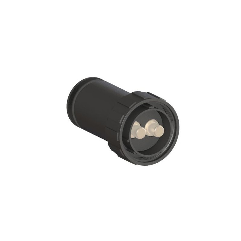 1 pcs - Bulgin Circular Connector, 2 Contacts, Cable Mount, Plug, Male, IP68, Buccaneer 9000 High Power Series