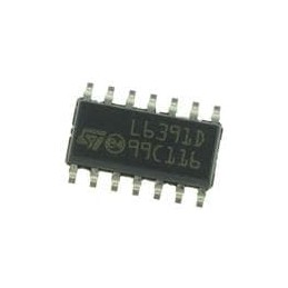 1 pcs : L6391D - Gate Drivers High Voltage BCD N-Ch 600V Low Side