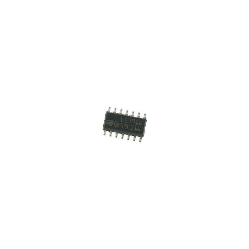 1 pcs : L6391D - Gate Drivers High Voltage BCD N-Ch 600V Low Side
