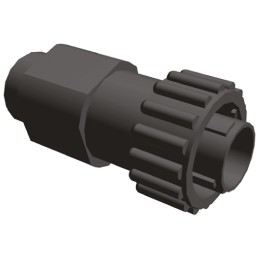 1 pcs - TE Connectivity Circular Connector, 4 Contacts, Panel Mount, Plug, Female, IP65, CPC Series 1 Series