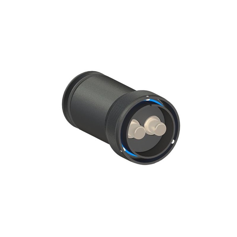 1 pcs - Bulgin Circular Connector, 2 Contacts, Cable Mount, Plug, Male, IP68, Buccaneer 9000 High Power Series