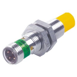 1 pcs - Turck Inductive Barrel-Style Proximity Sensor, M12 x 1, 5 mm Detection, PNP Output, 10 - 30 V dc, IP67