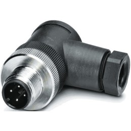 1 pcs - Phoenix Contact Circular Connector, 5 Contacts, Cable Mount, M12 Connector, Plug, Male, IP67