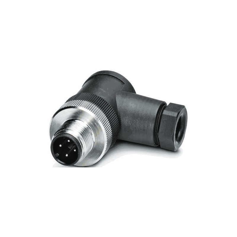 1 pcs - Phoenix Contact Circular Connector, 5 Contacts, Cable Mount, M12 Connector, Plug, Male, IP67