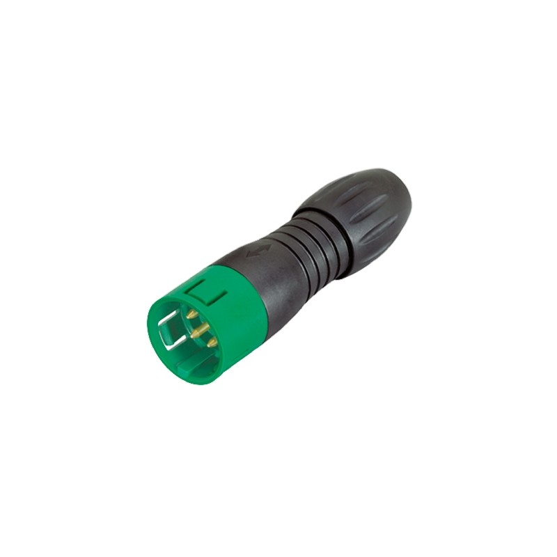 1 pcs - Binder Circular Connector, 5 Contacts, Cable Mount, Miniature Connector, Socket, Male, IP67, 720 Series