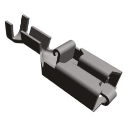 100 pcs - TE Connectivity Positive Lock .250 Mk I Series Female Crimp Terminal, 20AWG Min, 15AWG Max