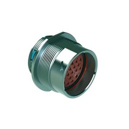 1 pcs - Amphenol Industrial Circular Connector, 27 Contacts, Cable Mount, Plug, Male, IP67, IP69K, Duramate AHDM Series