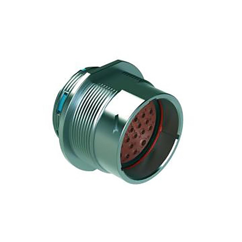 1 pcs - Amphenol Industrial Circular Connector, 27 Contacts, Cable Mount, Plug, Male, IP67, IP69K, Duramate AHDM Series