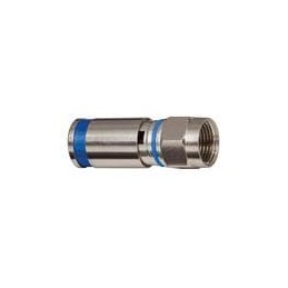 1 pcs : VDV812-623 - RF Connectors / Coaxial Connectors Weatherproof F-Compression Connectors RG6 10-Pack
